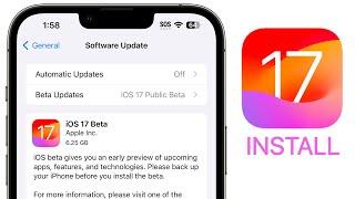 iOS 17 Public Beta Released - How to Install!