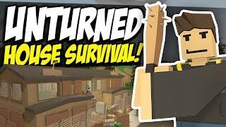 HOUSE SURVIVAL - Unturned Base Defense | Horde Beacon!