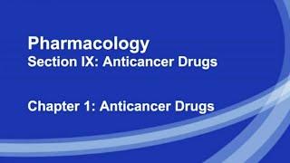 Pharmacology|kaplan|section 9|chapter1| #anticancer drugs#kaplan #medicine#usmle#pharmacology