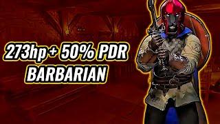 273hp 50% PDR Barbarian LOL | Dark and Darker