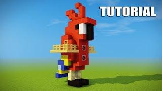 Minecraft Tutorial: How to make a Parrot house - Cool Survival House - Tree House