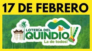 Resultado LOTERIA del QUINDIO Jueves 17 de FEBRERO de 2022 (SORTEO - NUMERO GANADOR) 