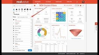 Realvolve CRM: Contact Filters