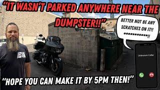 "It wasn't anywhere near the dumpster!!" | Illegal Parks & PD Calls