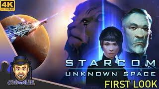 A REALLY POLISHED SPACE EXPLORATION ADVENTURE! - Starcom: Unknown Space Gameplay First Look