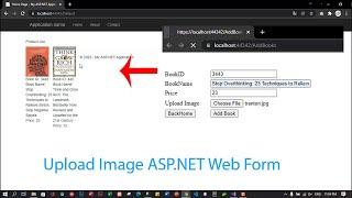 How to Upload Image in ASP.NET Web Form 2022