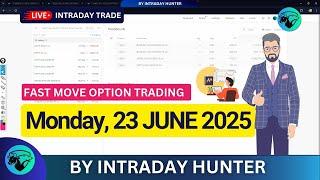 Live Bank Nifty Option Trading  | Intraday Trading by Intraday Hunter