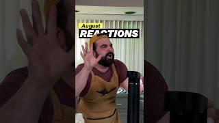 August REACTIONS Compilation - test kitchen espresso soda machine freeze dryer