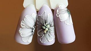 ЦВЕТОЧНЫЙ ДИЗАЙН НОГТЕЙFLOWER NAIL ART.DESIGNS NAILS