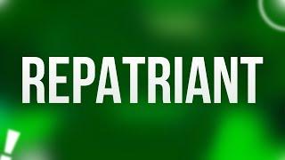 #podcast Repatriant (2016) - HD Podcast Filmi Full İzle