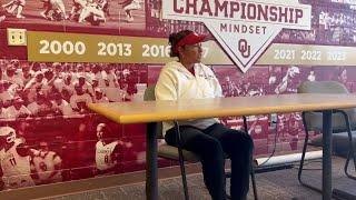 Catching up with OU softball pitching coach Jennifer Rocha ahead of Kansas series