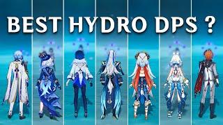 Neuvillette DMG comparison!! Who is BEST F2P HYDRO DPS ? (Genshin Impact)