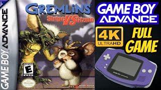 Gremlins: Stripe vs. Gizmo | GBA | 4K60ᶠᵖˢ UHD| Longplay Walkthrough Playthrough Full Movie Game