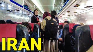 IRAN: Flying From Qeshm Island to TEHRAN City  Inside Tehran Airport ایران