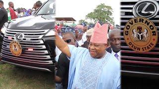 SO AMAZING GOV.ADEMOLA ADELEKE SHOWCASE HIS BRAND NEW CAR WORTH OVER 1.5 BILLION NAIRA