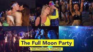 Uncensored Full moon party 2022 in 4k | Koh Phangan 