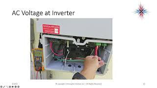 Solar Troubleshooting - Part 3 - Electrical