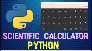 Make Scientific Calculator In 2 minutes | Python Tkinter Mini Project | GUI |  Webtican