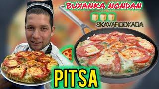 10-MINUTDA BUXANKADAN PIZZA TAYYOR/ ПИЦЦА НА СКОВОРОДКЕ