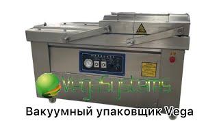 Вакуумная машина Vega VPM-600/2S обзор, упаковка продуктов в вакуумные пакеты