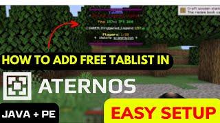 How To Add Tablist In Aternos Server | Best Tablist Plugin For Your Minecraft Server [ UPDATED ]