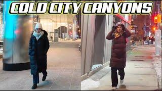 Crisp Canyons: A Walk East Along Adelaide St Into Downtown Toronto & Up Victoria St To Dundas Square