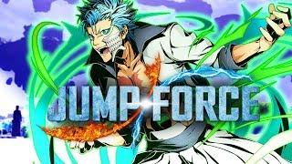 ALL GRIMMJOW SPECIAL MOVES & AWAKENING TECHNIQUE JUMP FORCE