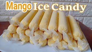 Mango Ice Candy Recipe I How to make Mango Ice Candy