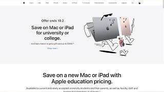 How to get Apple Student Discount in Canada | apple.ca