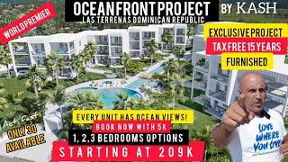NEW OCEANFRONT Project | TAX FREE | Fully Furnished | Only 30 Units | Prices from 209k | by KASH