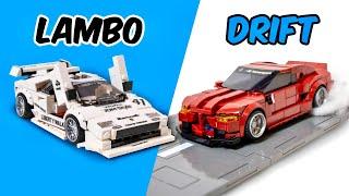 I built POPULAR CARS IN LEGO...