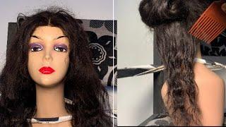 RE-Vamping My Wig With Difficulties | So embarrassing ‍️‍️