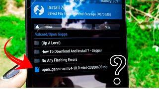 Proper Way to Download & Install Open Gapps in Android Device | No Flashing Failed