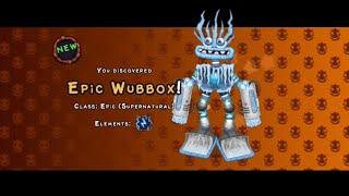 The Cold Island Epic Wubbox | My Singing Monsters