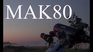 Обзор на телескоп MAK80