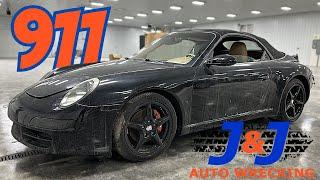 2007 Porsche 911 Part Out: J & J Auto Wrecking Test Video Stock # R7PR007