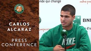 Carlos Alcaraz - Press Conference after Round 1 | Roland-Garros 2022