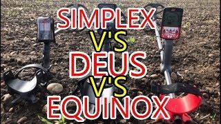 Nokta/Makro Simplex vs Deus vs Equinox