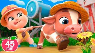 The Cow Named Lola | Baby Feeds the Calf + MORE Lalafun Nursery Rhymes & Kids Songs