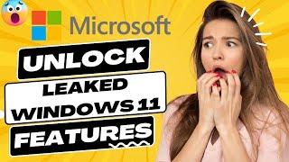 Unlock Hidden Windows 11 Features with Leaked 'StagingTool' App!