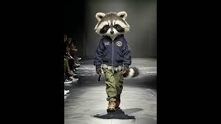 Furry Runway Chaos! Animals Steal the Show