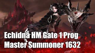 [Lost Ark] Master Summoner - Echidna Hard Mode Gate 1 Prog Clear  -  1632