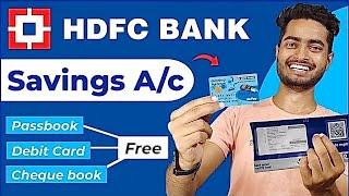 HDFC Bank Account Opening Online 2024 | HDFC Zero Balance Account Opening Online | HDFC Bank