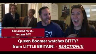 Americans React | LITTLE BRITAIN BITTY | Reaction