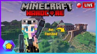 🟣Working on the Base! In HARDCORE MINECRAFT 1.21 - Survival Let's Play