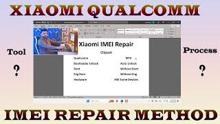 Xiaomi Redmi MI IMEI Repair Method Qualcomm & MTK Devices #xiaomi