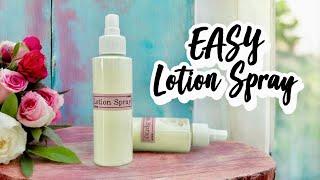 Make This Easy Spray-On Body Lotion For an Instant Glow!