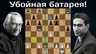 Михаил ТАЛЬ - Свен ХАМАН  Поплатился за пешкоедство в дебюте! Шахматы