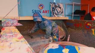 Spin Art Atlanta Paint Studio