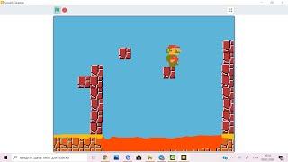 Игра-платформер Mario в Scratch